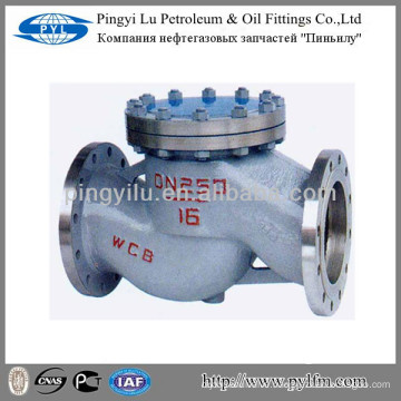 Carbon steel flanged end PN16 DN250 lifting check valve H41H/Y-16C/25/40/64